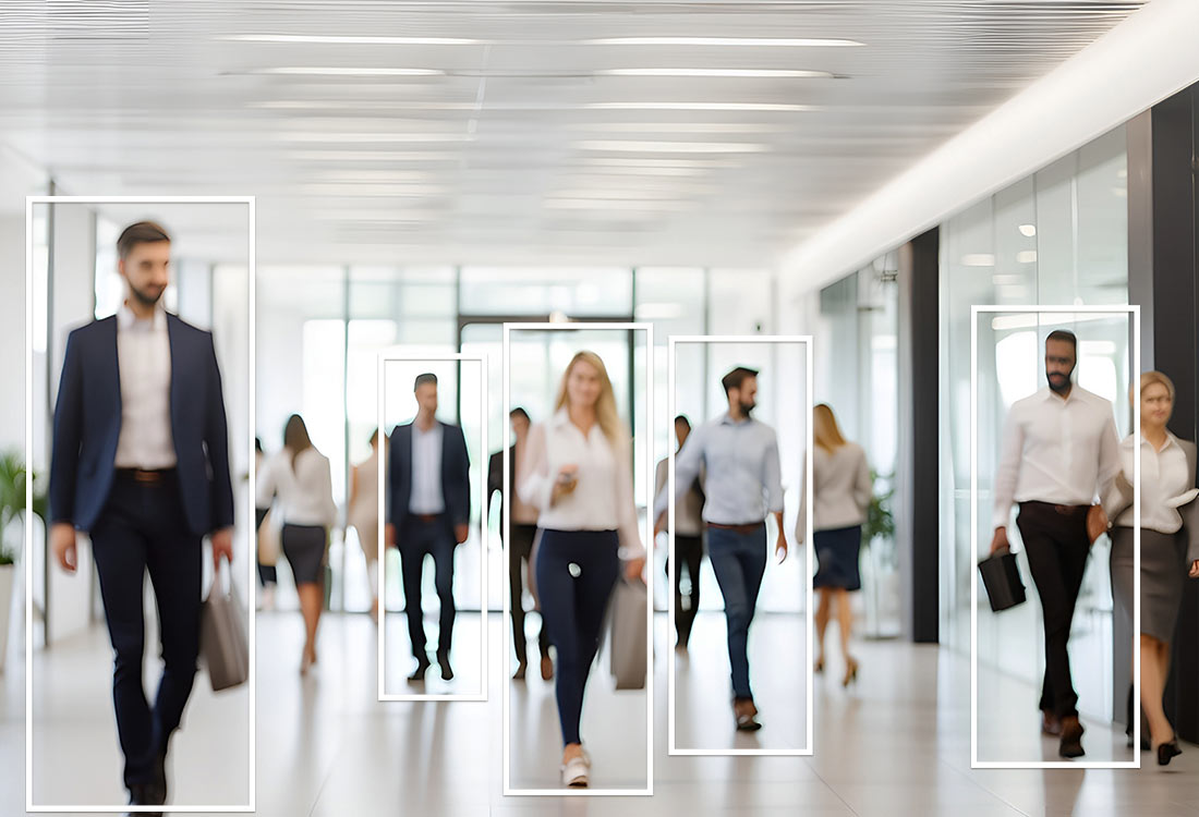 TOAの人数カウントとは？ イメージ図