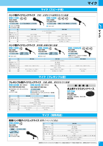 TOA 全製品カタログ 2024 - 2025