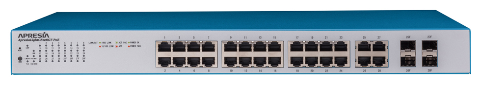 PoE＋スイッチ28ポート (APLGS128GTPOE) | ネットワーク周辺機器