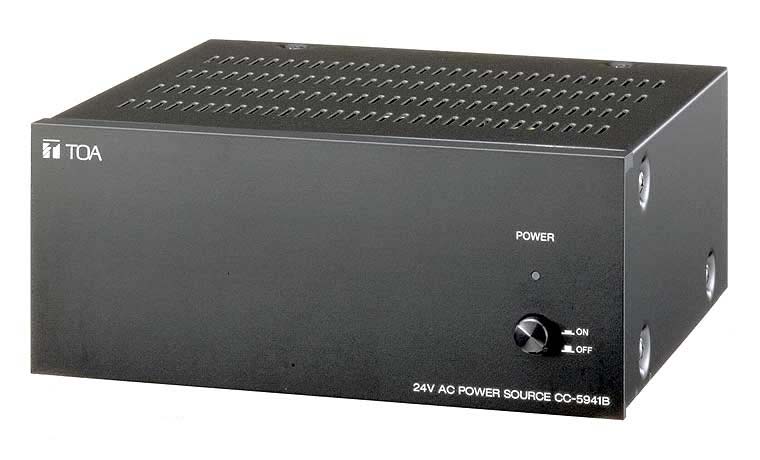 ２４Ｖ電源アダプター (CC-5941B) | 周辺機器 | TOA株式会社