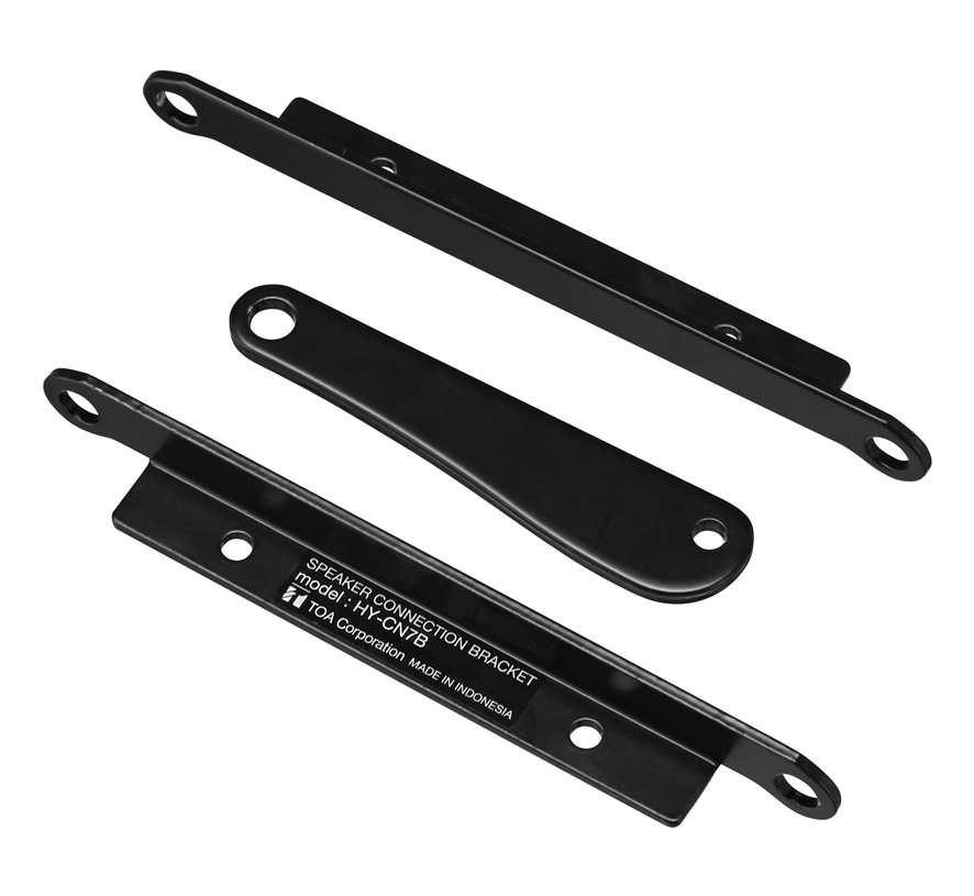 公式 スピーカー連結金具 黒 (HY-CN7B) | コンパクトアレイスピーカー ホビー・楽器・アート