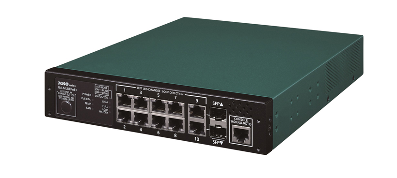 Switch-M24DCPWR(PN23249D)｜PoE給電スイッチングハブ