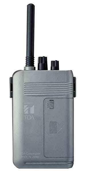 ワイヤレスガイド携帯型受信機 (WT-1100) | 300MHz帯ワイヤレスガイド 