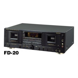 商品データダウンロード:ステレオダブルカセットデッキ (FD-20) | 商品